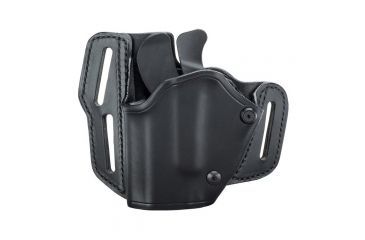 Image of BlackHawk Grip Break Leather Holster for Glock 17/19/22/23/31/32, Left, Black 421903BK-L