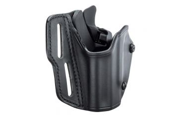 Image of BlackHawk Grip Break Leather Holster for Glock 17/19/22/23/31/32, Left, Black 421903BK-L