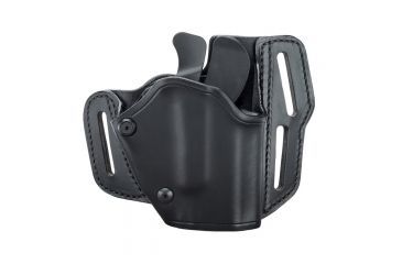 Image of BlackHawk Grip Break Leather Holster for Glock 17/19/22/23/31/32, Right, Black 421903BK-R