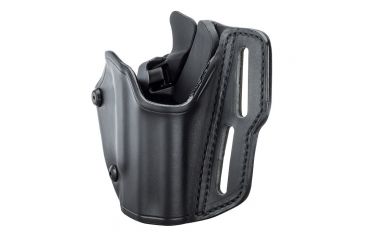 Image of BlackHawk Grip Break Leather Holster for Glock 17/19/22/23/31/32, Right, Black 421903BK-R