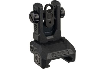 Image of BlackHawk Hybrid Folding Top Mounted Deployable Iron Sight for AR-15, Black, 71BU04BK