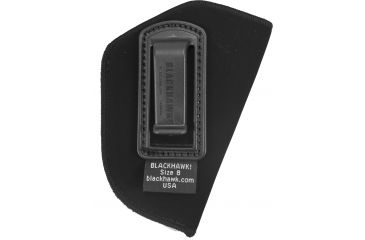 Image of BlackHawk Inside-the-Pant Clip Holster, Right Hand, Black - 2in BBL 5-Shot Revolver - 73IP08BK