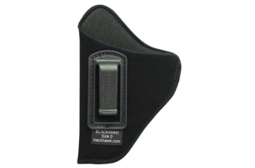 Image of BLACKHAWK Inside the Pant Holster, Size 0, Fits Small Revolver With 2-3 Barrel, Left Hand, Black 73IP00BK-LA