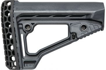 Image of BlackHawk Knoxx A-Frame Carbine Stock - Commercial Tube, Gray, KAR001GY