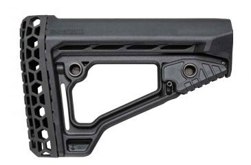 Image of BlackHawk Knoxx A-Frame Carbine Stock - Milspec Tube, Black, KAR011BK