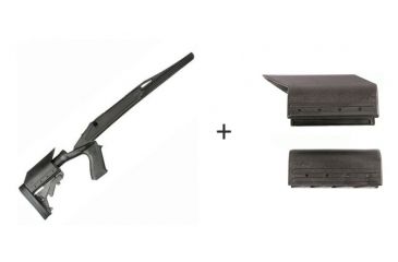 Image of BlackHawk Knoxx Axiom Ultra-Light Rifle Stock for Remington 700 Short Action w/ BlackHawk Knoxx Axiom Cheek Piece Adapter
