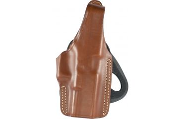 Image of Blackhawk Leather Angle-Adjustable Paddle Holster, Brown, Right Hand,