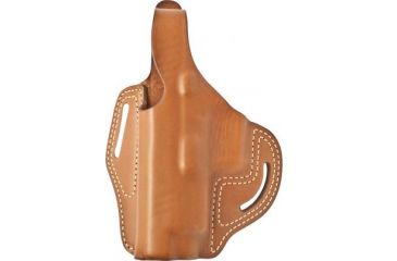 Image of Blackhawk Leather Cutaway Belt Holster, Brown, 1911 Officer, Left Hand - 421306BN-L