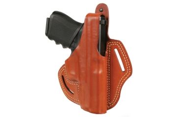 Image of Blackhawk Leather Cutaway Belt Holster, Brown, Springfield XD 4in/XDM, Right Hand - 421307BN-R 