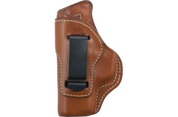 Image of Blackhawk Leather Inside-the-Pants w/Clip Holster, Brown, Left Hand - Kahr CW9/CW40/P9/P40/K9/K40