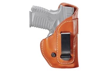 Image of BlackHawk Leather Inside The Pants Holster With Clip For Ruger LC9/LC380 Brown Right Hand