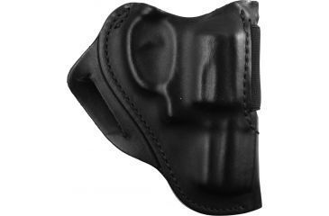 Image of BlackHawk Leather Speed Classic Leather Holster - Plain Black, S&amp;W J Frame- Right Hand 