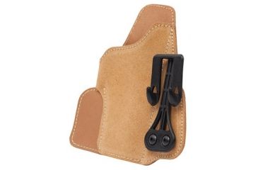 Image of BlackHawk Leather Tuckable Holster, Brown, 1911 Commander Model, Right Hand 421607BN-R