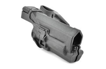 Image of Blackhawk Level 3 Serpa Xiphos Duty Holster, Matte, Black, Right Hand - For Glock 21 &amp; S&amp;W MP .45