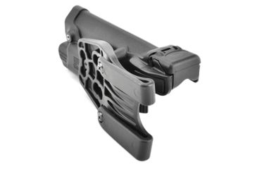 Image of Blackhawk Level 3 Serpa Xiphos Duty Holster, Matte, Black, Right Hand - For Glock 21 &amp; S&amp;W MP .45