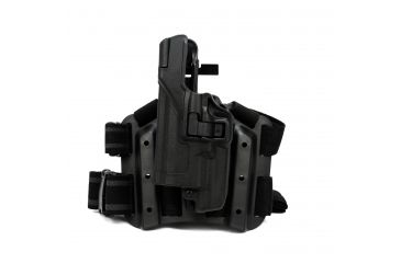 Image of Blackhawk Serpa Level 3 Holster, Xiphos, Black, LH, H&amp;K P2000 430716BK-L