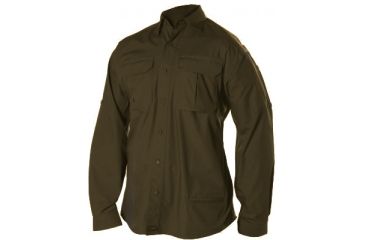 Image of Blackhawk Light Weight Tactical Shirt Long Sleeve Chocolate Brown Small 88ts01cb Sm