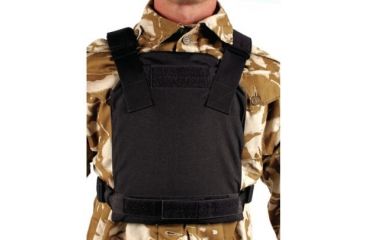 Image of Blackhawk Low Visibility Plate Carrier, Large, Black 32PC12BK