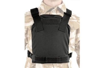 Image of BlackHawk Low Visibility Plate Carrier, Medium, Black 32PC08BK