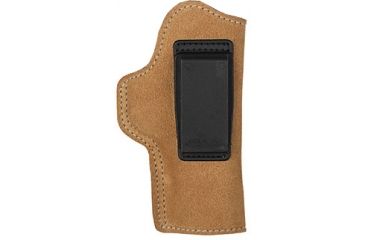 Image of BlackHawk Suede Leather Angle Adjustable ISP Holster for Kahr CW9/CW40/P9/K9/K40 B&amp; other single stack Subcompact 9/49 Right Hand 421806BN-R