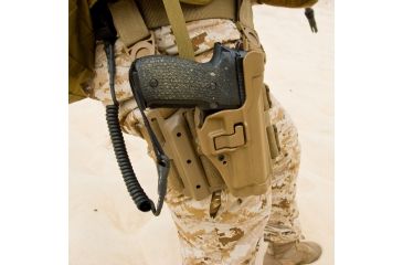 Image of BlackHawk Tactical SERPA Holster - Right Hand, COLT 1911, Coyote Tan - 430503CT-R