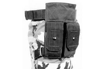 Image of BlackHawk M14 MAG HIP POUCH (HOLDS 2) BLACK 511402BK