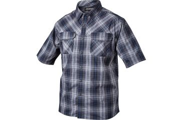 Image of Blackhawk Men's 1730 Button Down Shirt, Admiral Blue, Extra Large, CS01ABXL