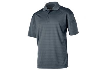 Image of BlackHawk Mens Cool React Polo, Steel, Medium, PO04SEMD