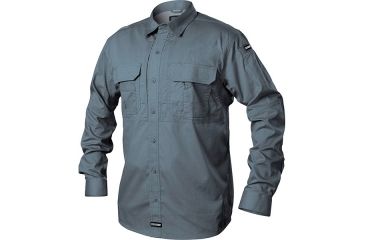 Image of Blackhawk Men's Pursuit Long Sleeve Shirt, Steel, Large, TS01SELG