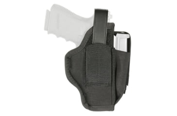 Image of BLACKHAWK Multi-Use Belt Holster, Fits 4.5-5 Large Autos with Magazine Pouch, Ambidextrous, Black 40AM03BKA
