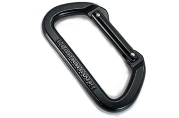 Image of BlackHawk Non-Locking Carabiner, 7/16 in, Aluminum, 98NC01BK