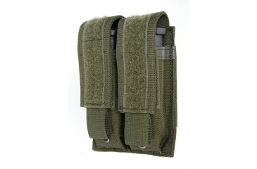 Image of BlackHawk S.T.R.I.K.E. Nylon Double Pistol Magazine Pouch w/Speed Clips, Olive Drab 38CL09OD