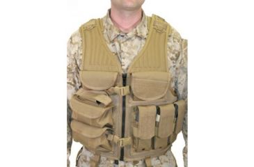 Image of BlackHawk Omega Elite EOD Tactical Vest, Desert Tan, Size 192