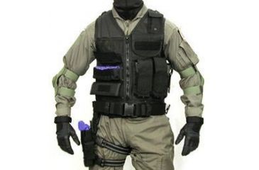 Image of BlackHawk Omega Vest Rifle/Shotgun Black 30VT31BK