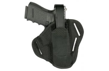 Image of BlackHawk Pancake Holster, Black - 3.75-4.5in bbl Compact Autos and Similar Sized Pistols 40PC05BK 