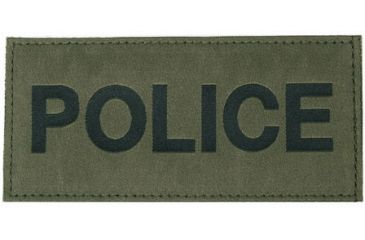 Image of Blackhawk! Police Patches 90IN04, Black on Green