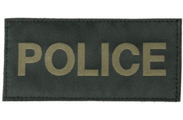 Image of Blackhawk! Green on Black Police Patches 90IN04