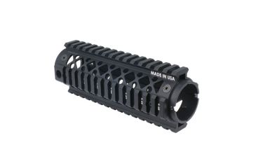 Image of Blackhawk AR15 Carbine Length 2 piece Quad Rail Forend, Black 71QF01BK