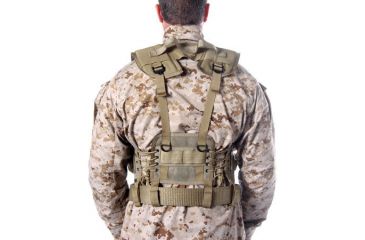 Image of Blackhawk Load Bearing Vest Rear View
