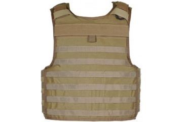 Image of Blackhawk S.T.R.I.K.E. Carrier Cordura Lining Armor, Coyote Tan, Medium 32V502CT-CTS