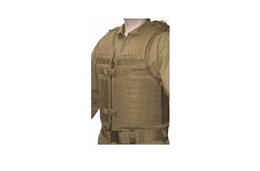 Image of BlackHawk S.T.R.I.K.E. Gen-4 MOLLE System Elite Vest, Coyote Tan