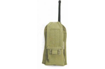 Image of BlackHawk S.T.R.I.K.E. Gen-4 MOLLE System Radio Pouch PRC-112/LG, Olive Drab