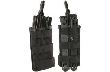 Image of BlackHawk S.T.R.I.K.E. M4/M16 Single Mag Pouch w/ Speed Clip - Black 38CL68BK