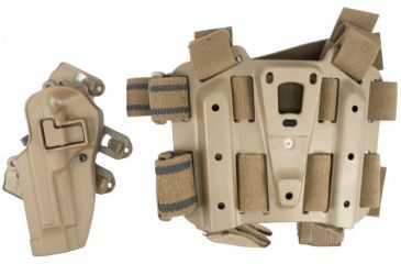 Image of BlackHawk S.T.R.I.K.E. SERPA Combo Kit MD-LG - Coyote Tan - Left Hand 40SC02CT-L