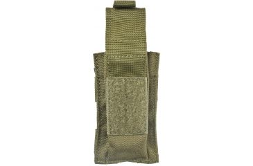 Image of Blackhawk S.T.R.I.K.E. Single Pistol Magazine Pouch w/TalonFlex &amp; Speed Clips, OD Green, 38CL08OD