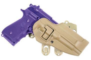 Image of Blackhawk STRIKE platform with Serpa Holster - Beretta - Right, Coyote Tan 