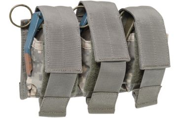 Image of BlackHawk S.T.R.I.K.E. Triple Pop-up Frag Grenade Pouch, Speed Clip - ARPAT - 38CL69AU-GSA