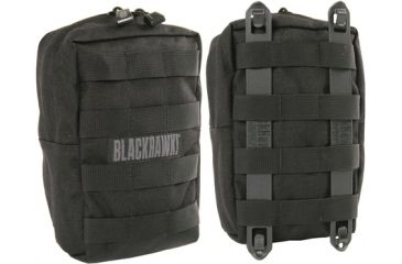 Image of BlackHawk S.T.R.I.K.E. Upright GP Pouch w/ Speed Clip - Black 38CL52BK