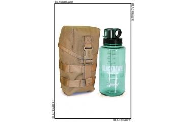 Image of BlackHawk S.T.R.I.K.E. Utility Pouch w/Nalgene Bottle Pocket (Speed Clip version) - Foliage Green 38CL70FG-GSA