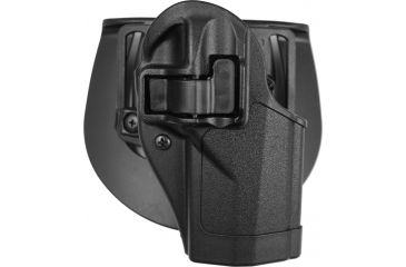 Image of Blackhawk Serpa CQC Matte Black Belt Slots Right Hand Holster - Beretta PX4 - 410528BK-R 